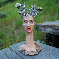 Sculpture: Odette's Twisted Bloom