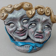 Sculpture: Comedy & Tragedy Masks